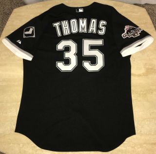 Frank Thomas Authentic On - Field Majestic Chicago White Sox Jersey Size 48 Xl Asg