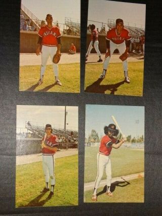 1975 Cleveland Indians Postcards (team Issued) (21) Different Cards