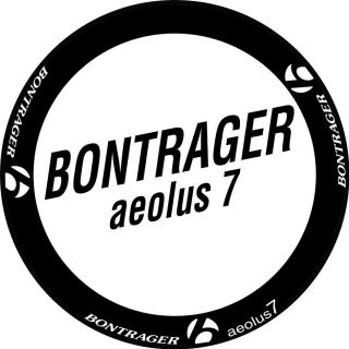 Two Wheels Set Stickers For Bontrager Aeolus 7 Road Bike Carbon Race Decals