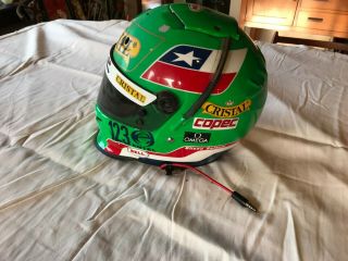 Eliseo Salazar Race Driver Helmet Indianapolis 500 3