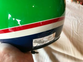 Eliseo Salazar Race Driver Helmet Indianapolis 500 4