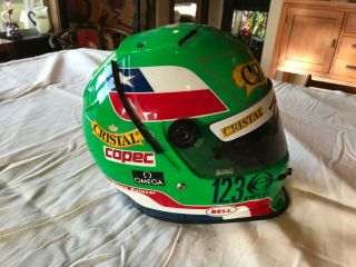 Eliseo Salazar Race Driver Helmet Indianapolis 500 6