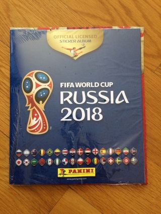 Panini Fifa World Cup Russia 2018 Empty Album Portugal Version Rare