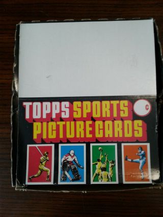 1986 Topps Football Rack Pack Box - Jerry Rice Rc? Reggie White Rc?