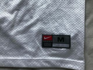 Ohio State University Buckeyes Mens Nike Football Jersey Size Medium White EUC 4