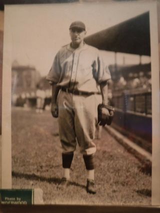 Rare Type 1 Baseball Photo Of Pie Traynor Pittsburgh Pirates