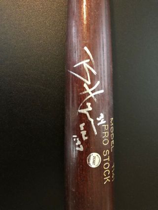 Bryce Harper game signed bat.  W/ Sticker.  Email If U Have Any Questions 4