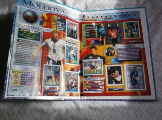 Merlin/Topps 1998 England World Cup sticker album - Fully Completed,  Binder 5