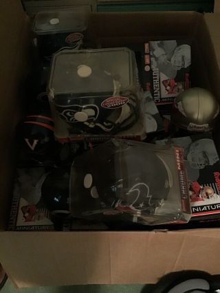 50 Riddell Mini Football Helmets