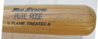 Pete Rose 1971 - 1979 Adirondack 69A Game Bat Signed & Dated 1 - 16 - 78 10