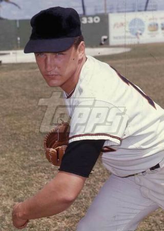1969 Topps Baseball Card Final Color Negative Steve Barber Pilots