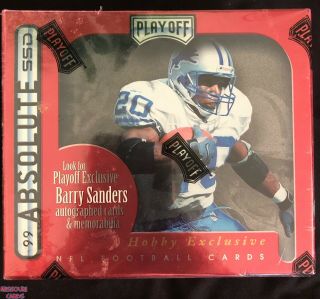 1999 Playoff Absolute Ssd Football Hobby Box Factory
