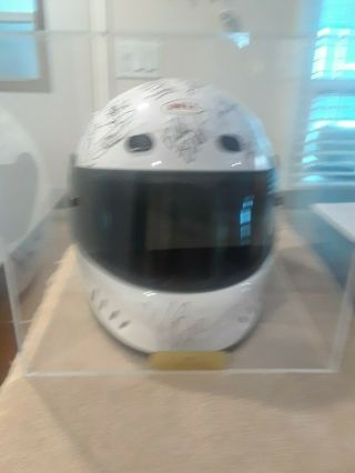 1999 Bell Indy 500 Helmet With Autographs