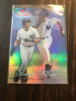 1998 Topps Gold Label Class 2 Red - Bernie Williams 44/50