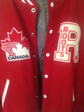 1991 Team Canada Hockey Jacket Roots.