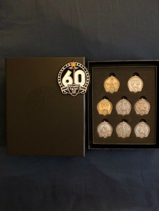 Oakland Raiders Season Ticket Member Commemorative Coin Set w/ Patch 2