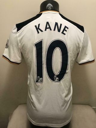 Tottenham Hotspur 10 Harry Kane 2016 - 17 Under Armour Soccer Jersey Mens Medium 2