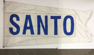 Authentic Ron Santo 10 Flag Flown Over Wrigley Field W/ Cubs Issued