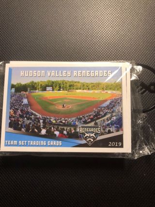 2019 Hudson Valley Renegades Team Card Set