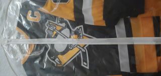 Mario Lemieux Signed Jersey Is On Back Of Jersey