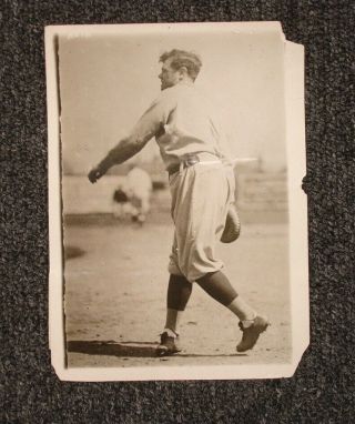 1922 Babe Ruth York Yankees Type 1 5x7 Culver Photo - Dated
