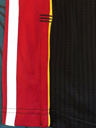 Lebron James Game Worn Miami Heat Pro - Cut Authentic Adidas NBA Jersey No 10