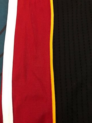 Lebron James Game Worn Miami Heat Pro - Cut Authentic Adidas NBA Jersey No 6