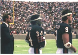 Chicago Bears Walter Payton Mike Ditka Jim Mcmahon Chicago Bear Greats Awesome