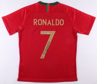 Cristiano Ronaldo Signed Portugal Nike Jersey Beckett