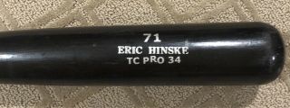 Eric Hinske Game Bat Blue jays Yankees 2