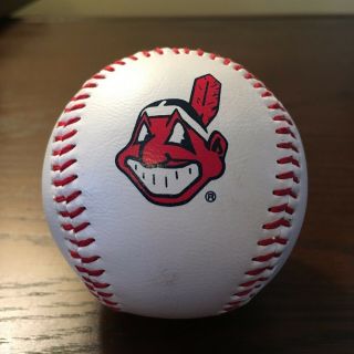1993 MLB Cleveland Indians Chief Wahoo Baseball - Sports Products Corp.  Laich 4
