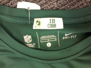 Randall Cobb Nike Packers Issued Game Practice Worn Nfl Shirt Rare Size L