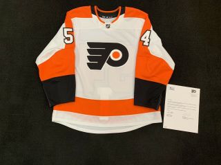 Philadelphia Flyers Game Issued Worn MIC Adidas Authentic NHL Jersey 2