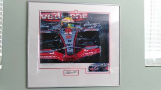 Lewis Hamilton Autographed Limited Artwork - A Star Is Born