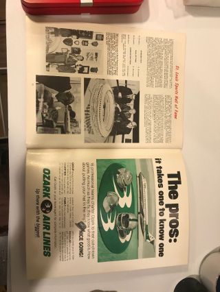 1972 St.  Louis Cardinals Baseball Yearbook Great Shape Bob Gibson Rare 3