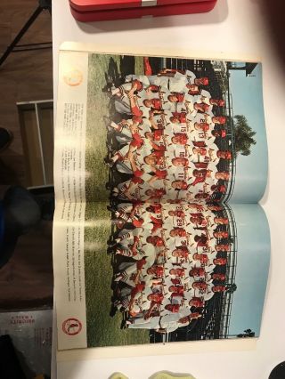 1972 St.  Louis Cardinals Baseball Yearbook Great Shape Bob Gibson Rare 5