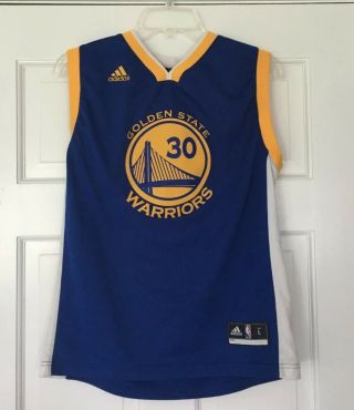Nba Steph Curry Golden State Warriors Jersey Youth Lg