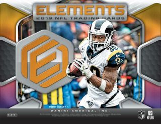 Los Angeles Rams 2019 Elements Football 4 Box 1/3 Case Break 4