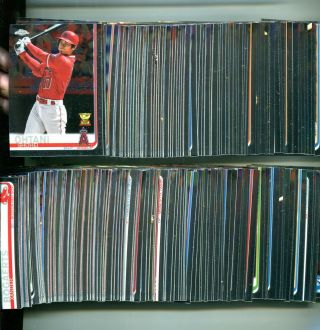2019 Topps Chrome Baseball Complete 204 Card Set Guerrero Alfonso