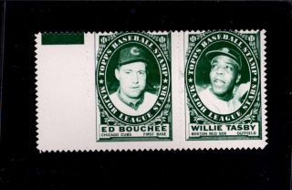 1961 Topps Stamp Panels 30 Bouchee/willietasby Ex,  X1722154