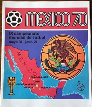 Panini Official Album Fifa World Cup Mexico 1970 Complete Reprinted Reimpreso
