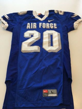 Game Worn Nike Air Force Falcons Football Jersey Size Large 20