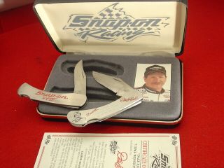 Frost Snap - On Dale Earnhardt 3 Winston Cup 7 Time Champ 2 Knife Set