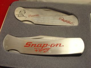 Frost Snap - On Dale Earnhardt 3 Winston Cup 7 Time Champ 2 Knife Set 4