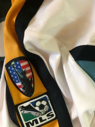 Craig Waibel Authentic La Galaxy Jersey With September 11 Patch
