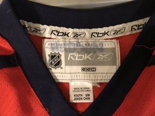 Washington Capitals - Alex Ovechkin 8 - NHL Reebok Youth Jersey - Small/Medium 4