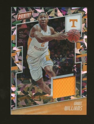 2019 Panini The National Cracked Ice Grant Williams Jersey 17/25