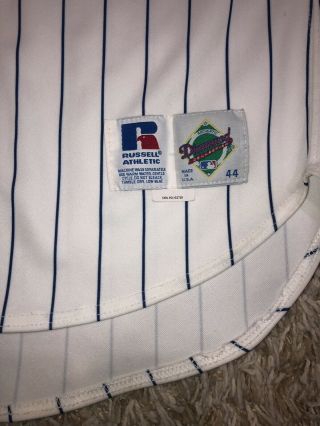 1994 Chicago Cubs Jose Hernandez Game Home Jersey MLB 125th Anniversary 5