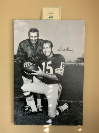 Green Bay Packers Vince Lombardi And Bart Starr 1967 Photo