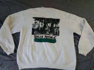 Vintage 80s Purdue University Boiler Republic Usa Large Sweatshirt Football